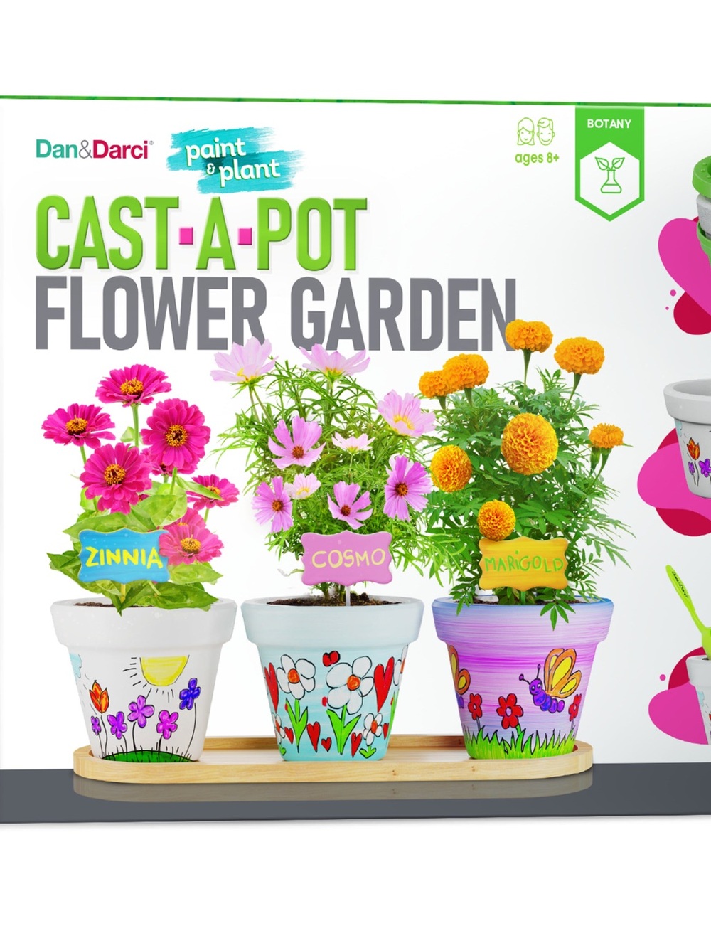 Dan & Darci Cast-A-Pot Flower Garden